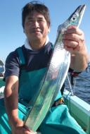 タチウオ・アジリレー大漁です！！