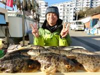 ふぐ釣り好調です！！