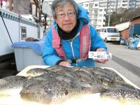 ふぐ釣り好調です！！