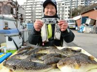 ふぐ釣り絶好調です！！