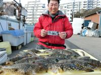ふぐ釣り絶好調です！！