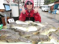 ふぐ釣り大漁です！！
