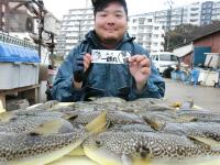 ふぐ釣り絶好調です！！