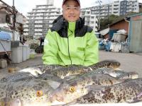 ふぐ釣り好調です！！