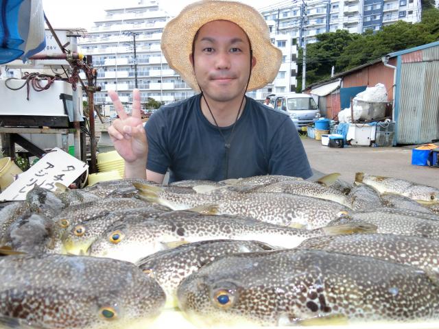 ふぐ釣り絶好調です！！1枚目