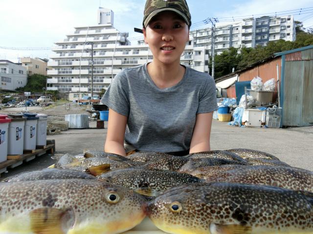ふぐ釣り好調です！！1枚目