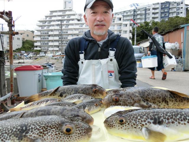 ふぐ釣り好調です！！1枚目