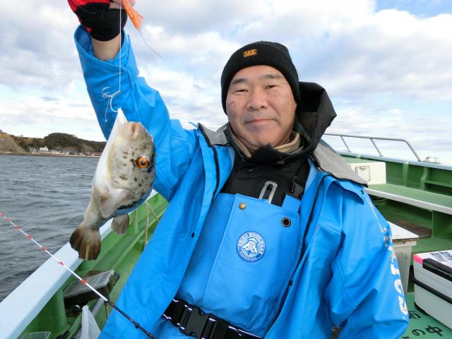 ふぐ釣り1枚目