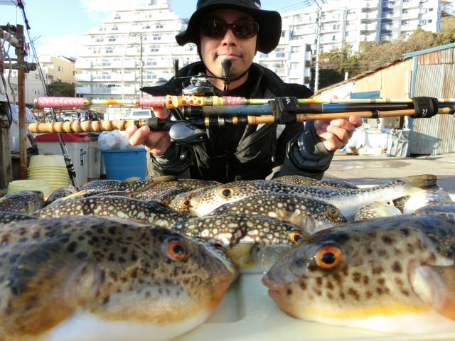 ふぐ釣り好調です！！1枚目