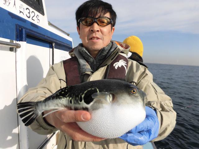 トラフグ釣り3枚目