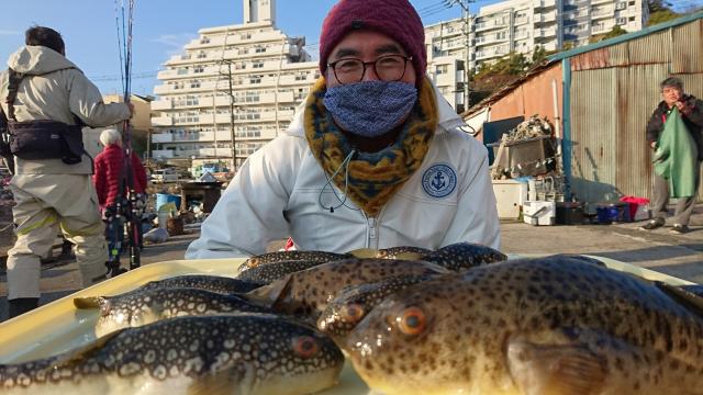 ふぐ釣り好調です！！1枚目