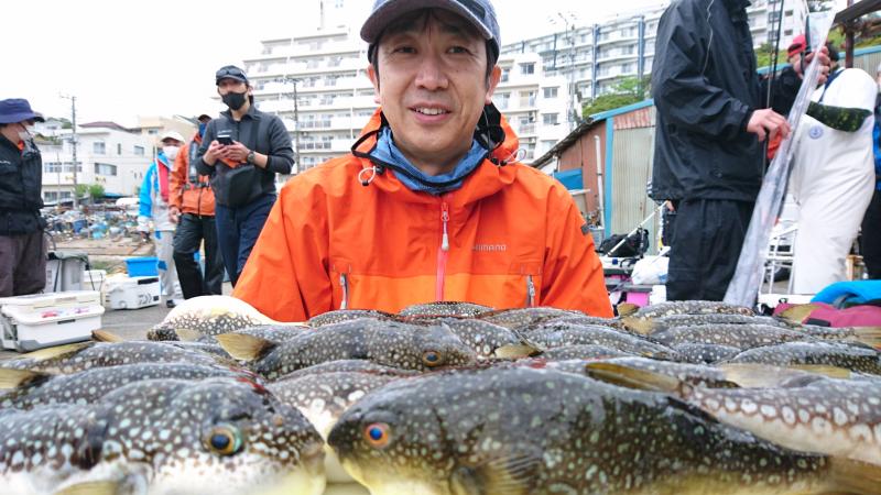 ふぐ釣り好調です！！1枚目