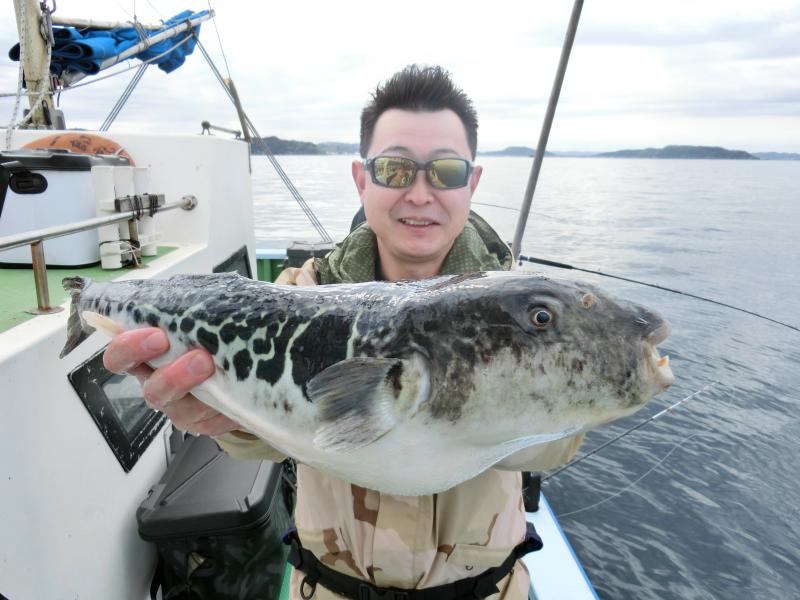 とらふぐ釣り 釣り船 鴨居大室 一郎丸 東京湾 神奈川県 横須賀 三浦