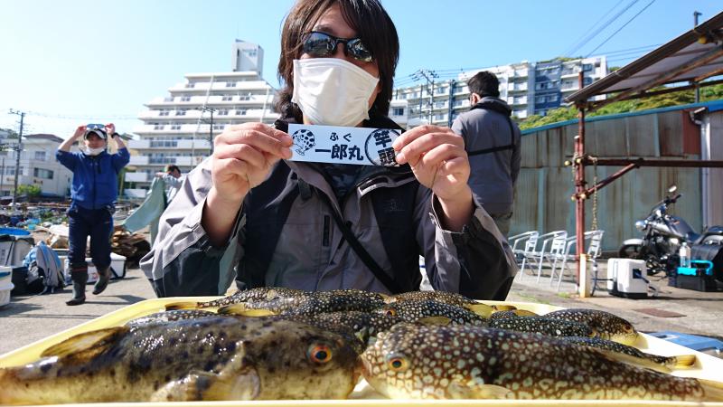 ふぐ釣り好調です！！1枚目
