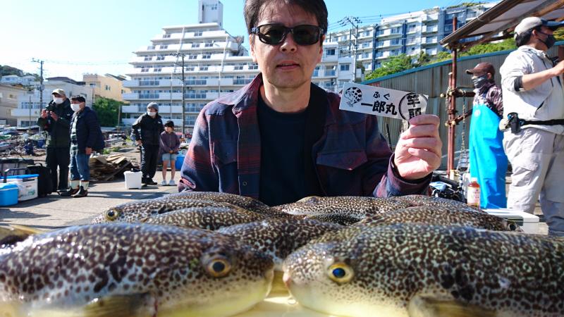ふぐ釣り好調です！！1枚目