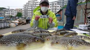 ふぐ釣り好調です！！
