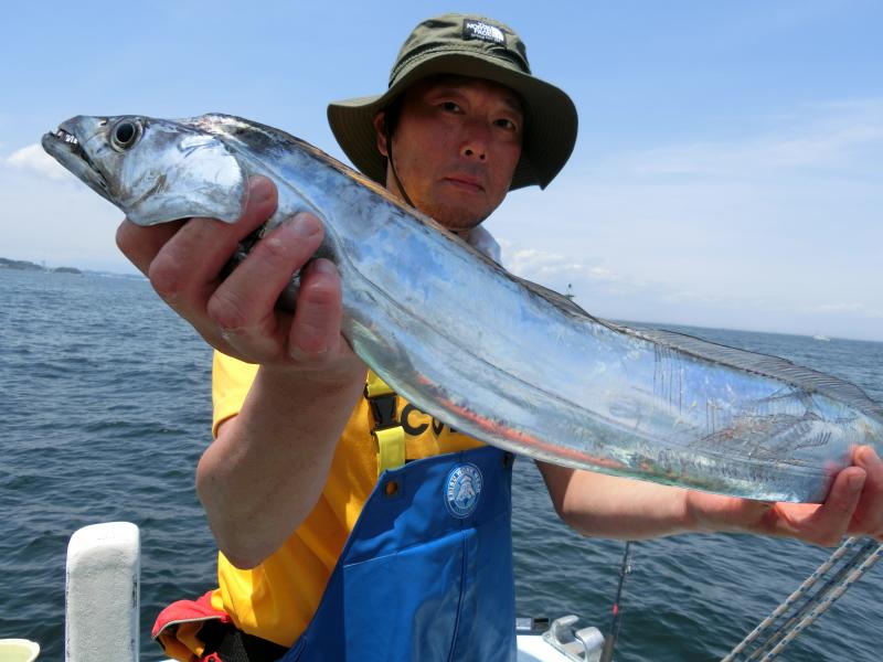 タチウオ アジリレー 釣り船 鴨居大室 一郎丸 東京湾 神奈川県 横須賀 三浦