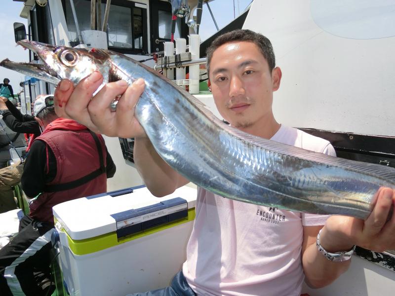 タチウオ アジリレー 釣り船 鴨居大室 一郎丸 東京湾 神奈川県 横須賀 三浦