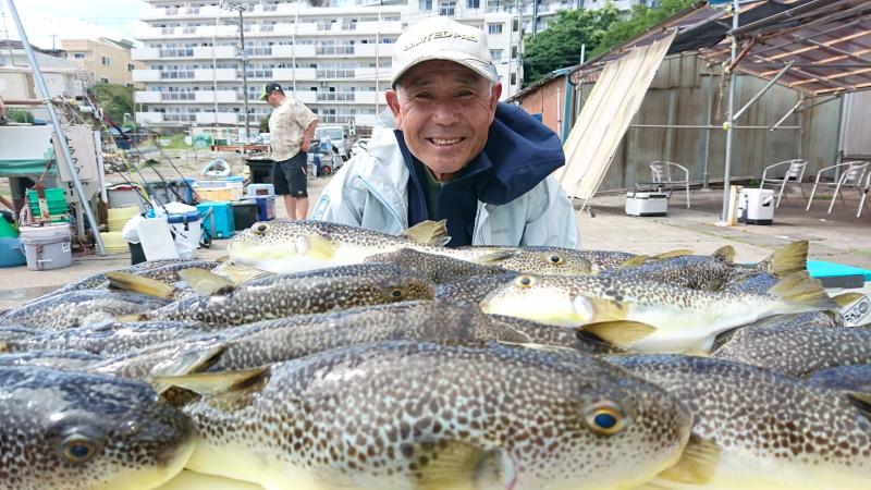 ふぐ釣り好調です！！1枚目