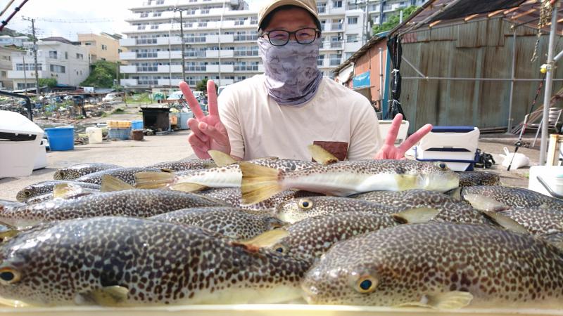 ふぐ釣り好調です！！1枚目