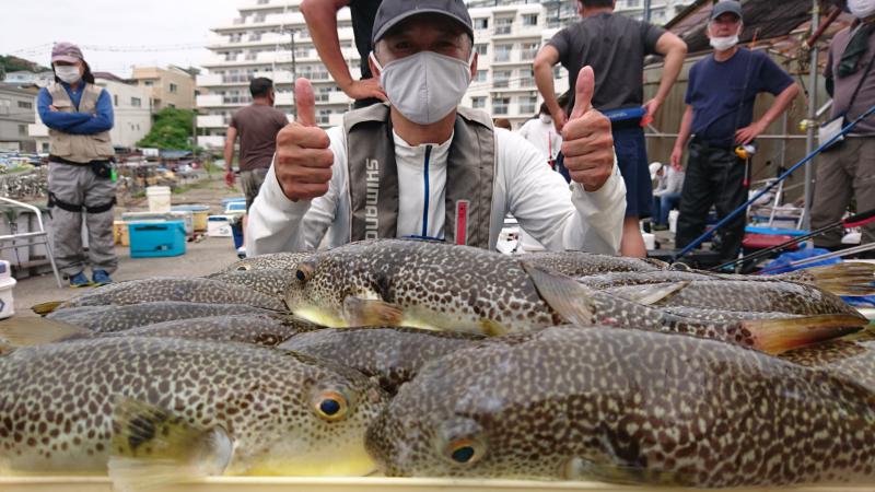 ふぐ釣り好調です！！1枚目