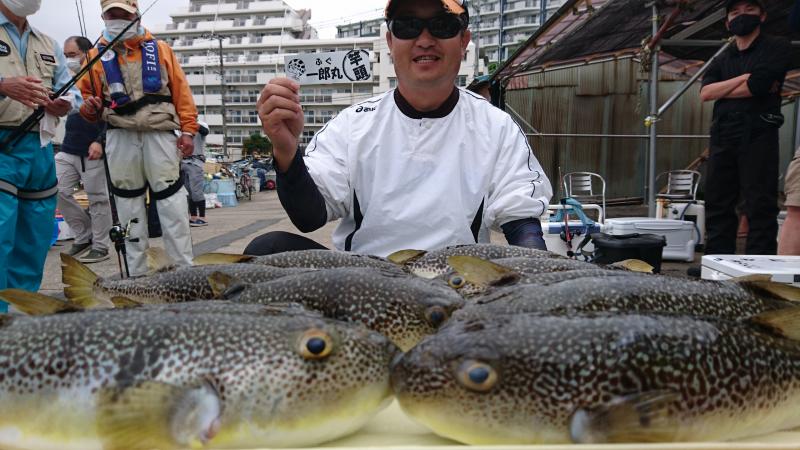 ふぐ釣り好調です！！1枚目