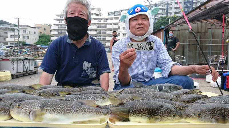 ふぐ釣り好調です！！1枚目