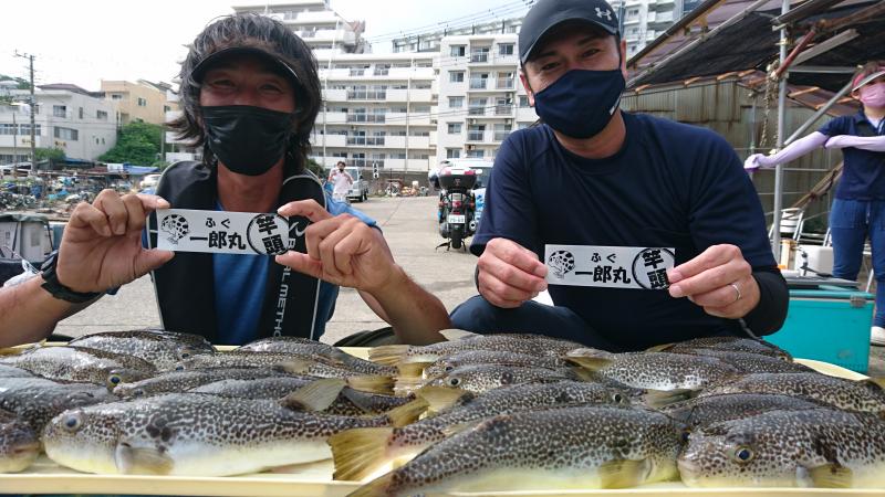 ふぐ釣り好調です！！1枚目
