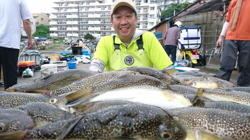 ふぐ釣り好調です！！1枚目