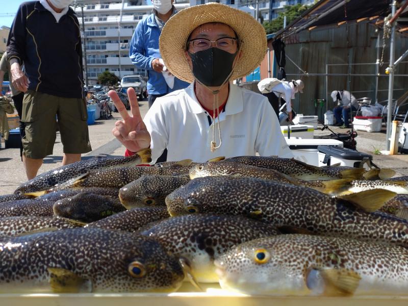 ふぐ釣り好調です！！1枚目