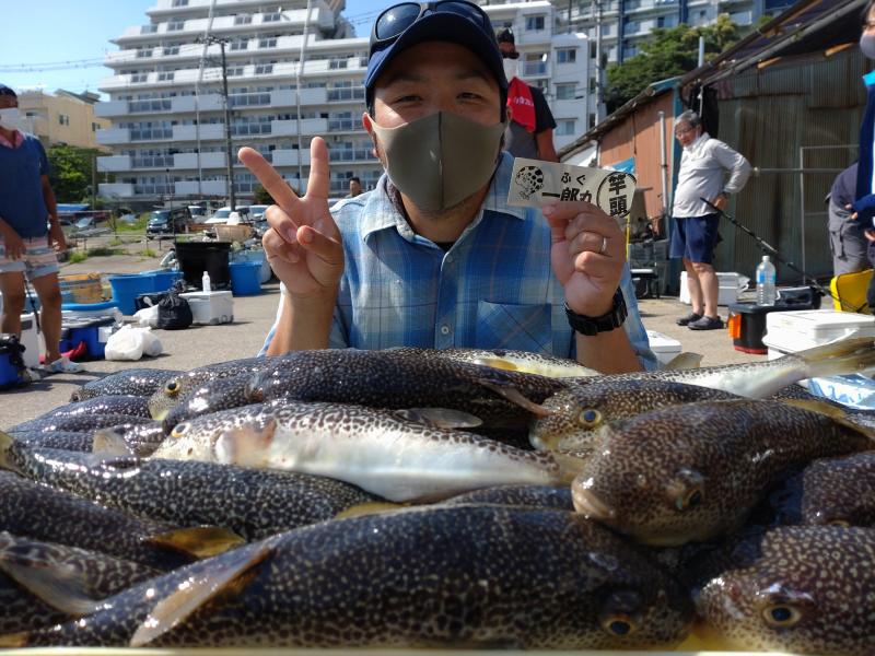 ふぐ釣り好調です！！1枚目