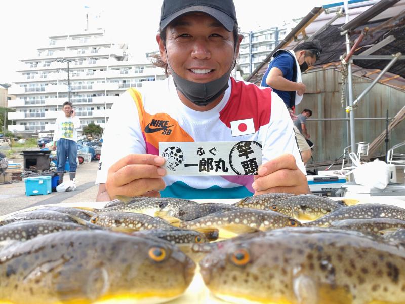 ふぐ釣り1枚目