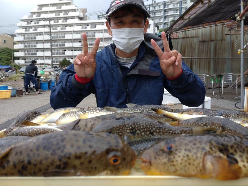 ふぐ釣り好調です！！1枚目