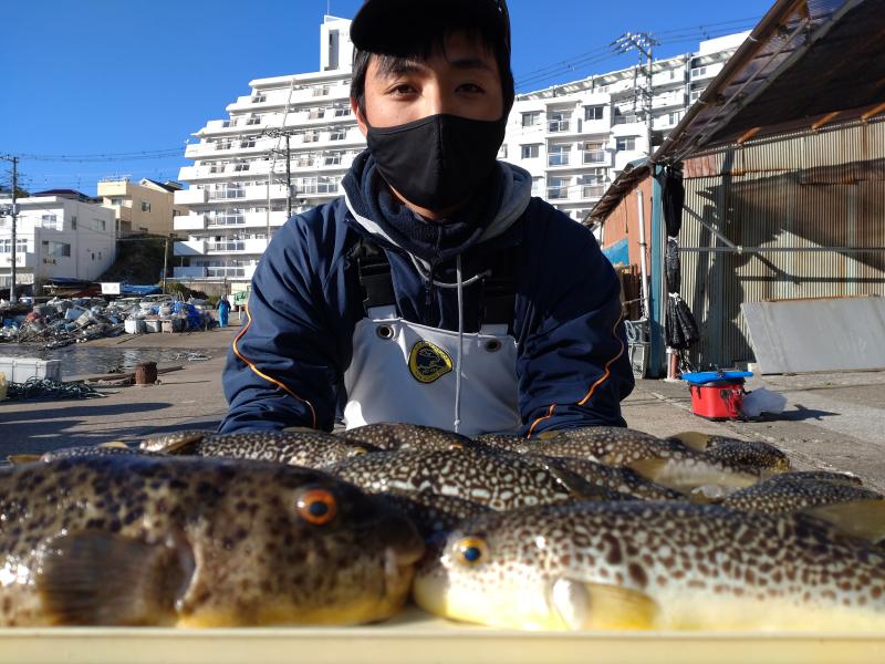 ふぐ釣り好調です！！1枚目