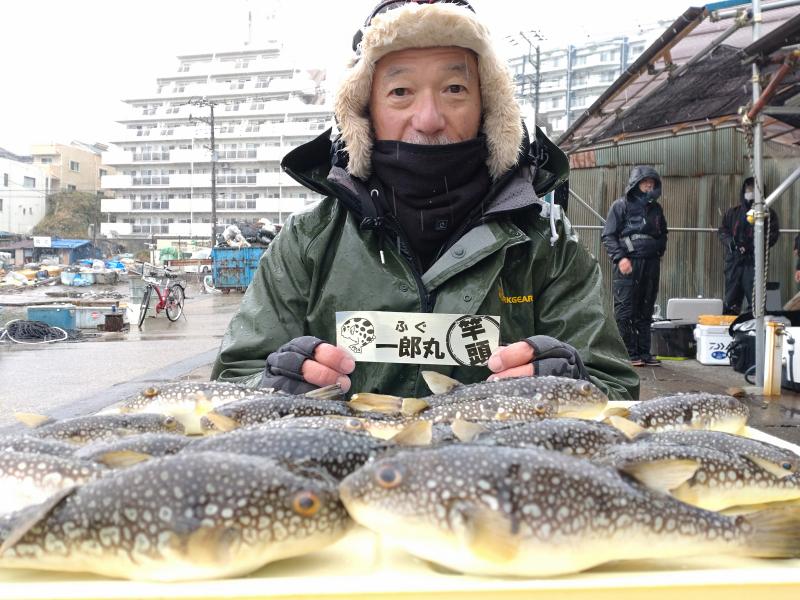 ふぐ釣り好調です！！1枚目