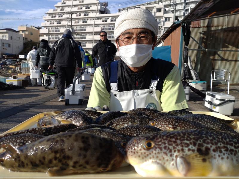 ふぐ釣り好調です！！1枚目