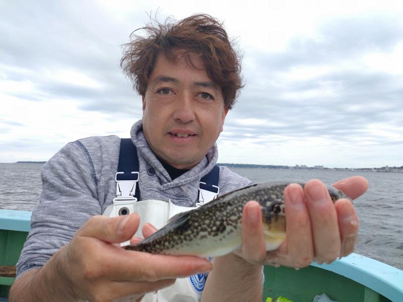 ふぐ釣り1枚目