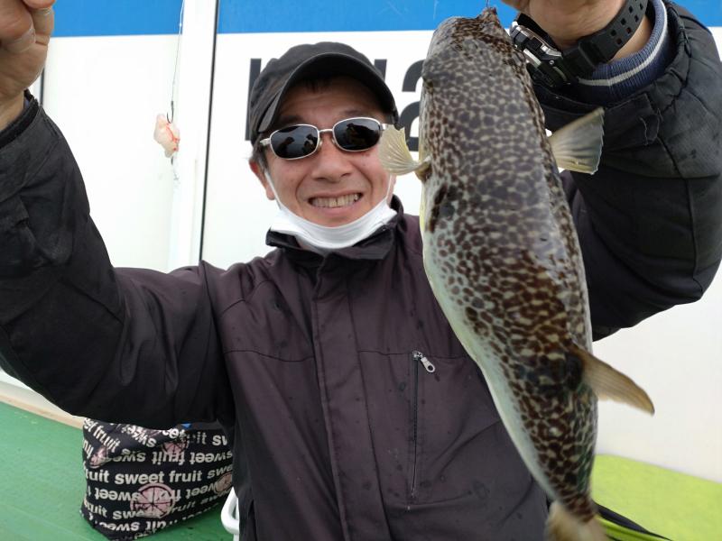 ふぐ釣り1枚目
