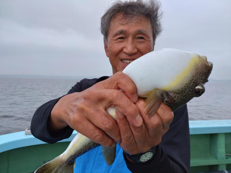 ふぐ釣り1枚目