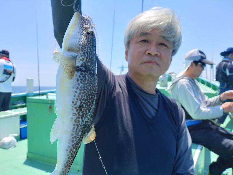 ふぐ釣り1枚目