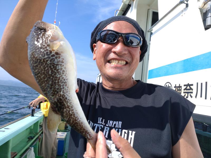 ふぐ釣り1枚目