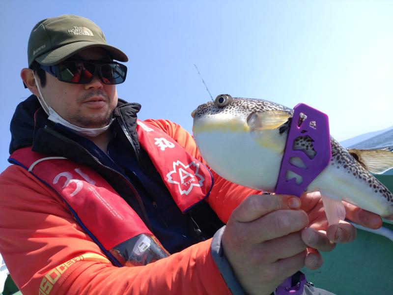 ふぐ釣り1枚目