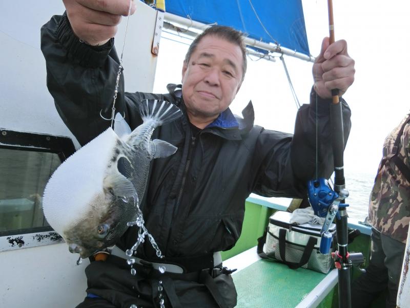 とらふぐ釣り4枚目