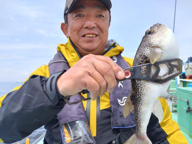 ふぐ釣り1枚目