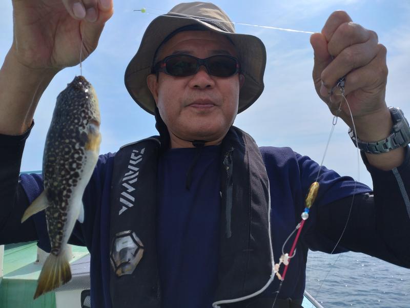 ふぐ釣り1枚目