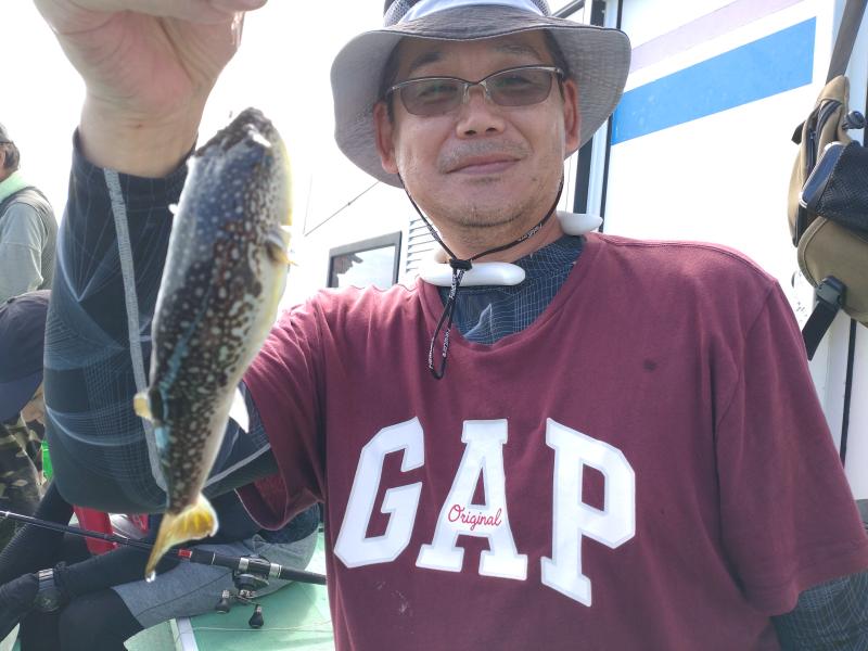 ふぐ釣り1枚目