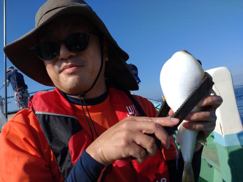 ふぐ釣り1枚目