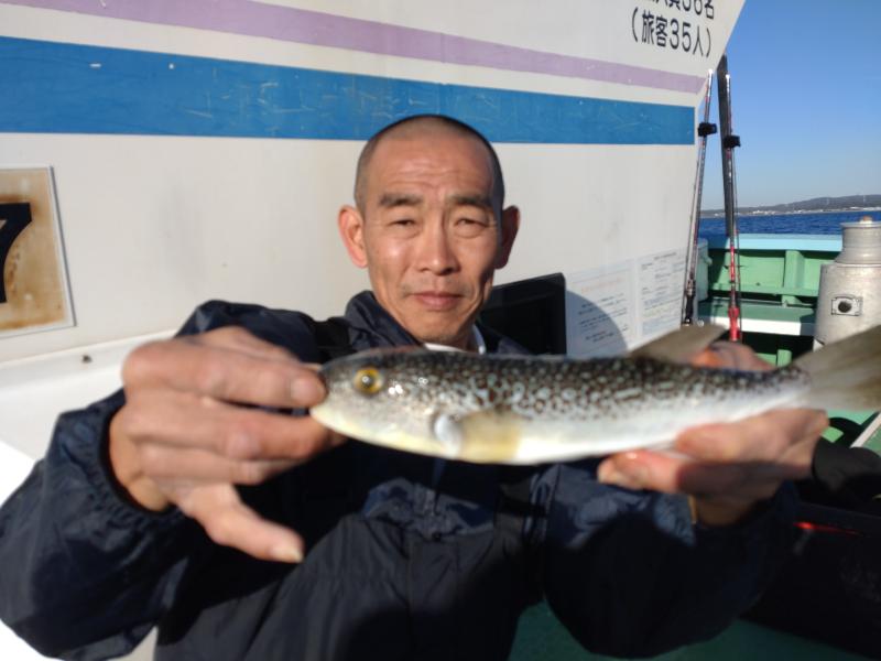 ふぐ釣り1枚目