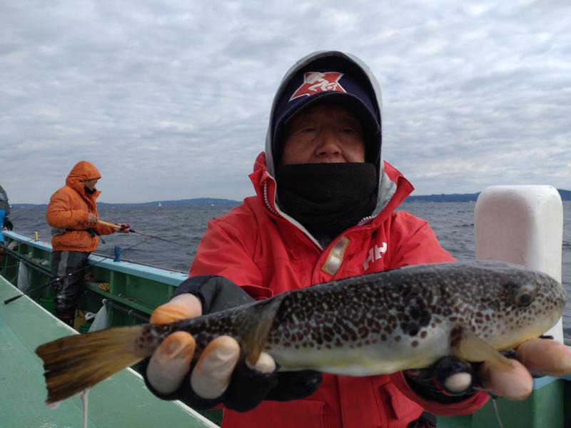 ふぐ釣り1枚目