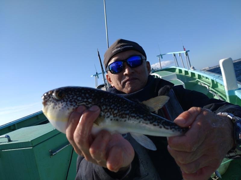 ふぐ釣り1枚目